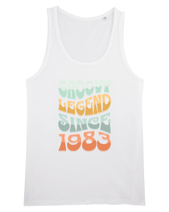 Groovy legend since 1983 White