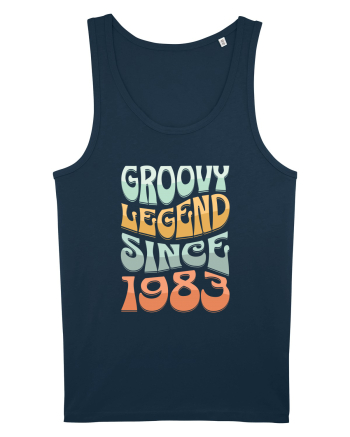 Groovy legend since 1983 Navy