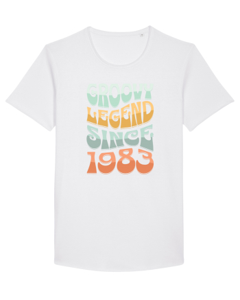 Groovy legend since 1983 White