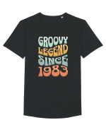 Groovy legend since 1983 Tricou mânecă scurtă guler larg Bărbat Skater