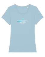 Baby Loading Tricou mânecă scurtă guler larg fitted Damă Expresser