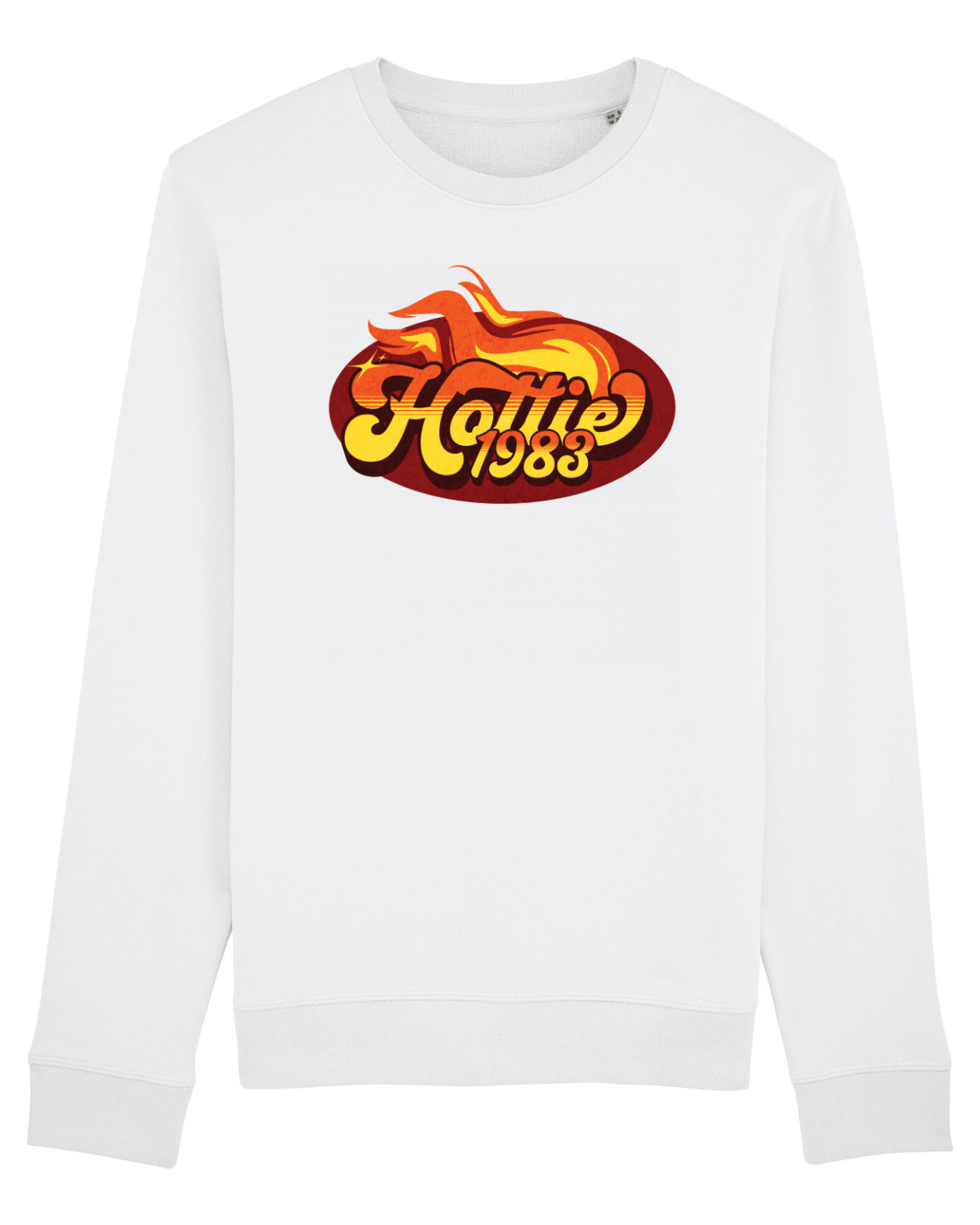 Bluză mânecă lungă Unisex Rise White