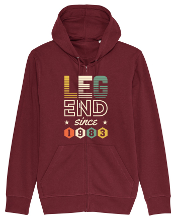 Legend since 1983 Burgundy