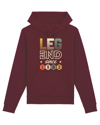 Legend since 1983 Burgundy