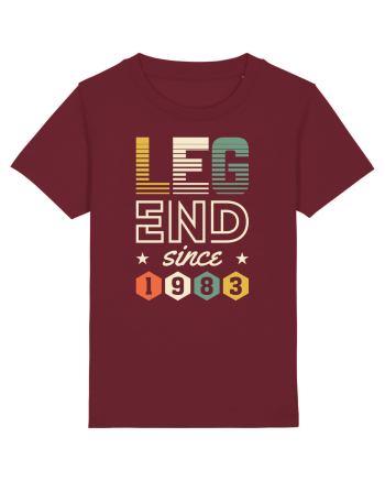 Legend since 1983 Burgundy