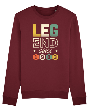 Legend since 1983 Burgundy