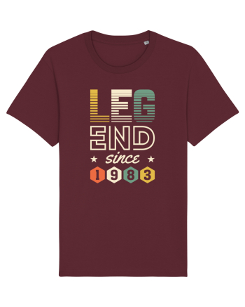 Legend since 1983 Burgundy