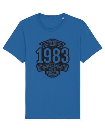 Limited edition 1983 vintage quality Royal Blue