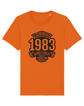 Limited edition 1983 vintage quality Bright Orange