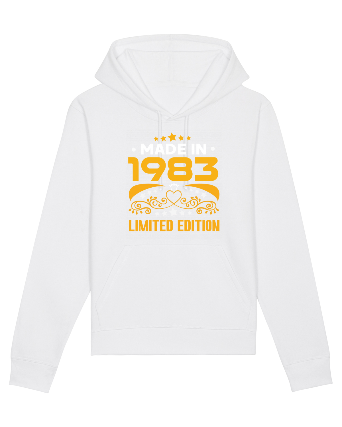 Hanorac Unisex Drummer White