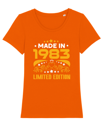 Made in 1983 Limited edition Bright Orange