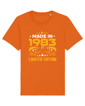 Made in 1983 Limited edition Bright Orange