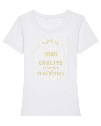 Made in 1983 quality White