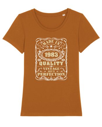 Made in 1983 quality Roasted Orange