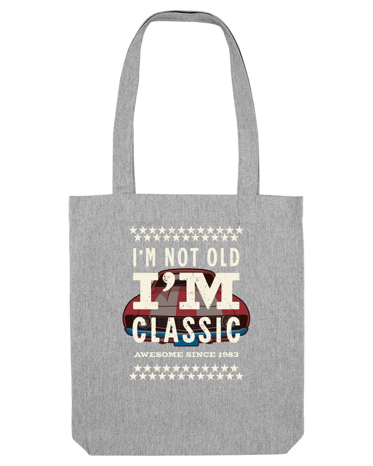 Sacoșă textilă Heather Grey