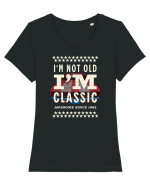 Not old - classic since 1983 Tricou mânecă scurtă guler larg fitted Damă Expresser