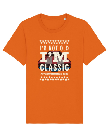 Not old - classic since 1983 Bright Orange