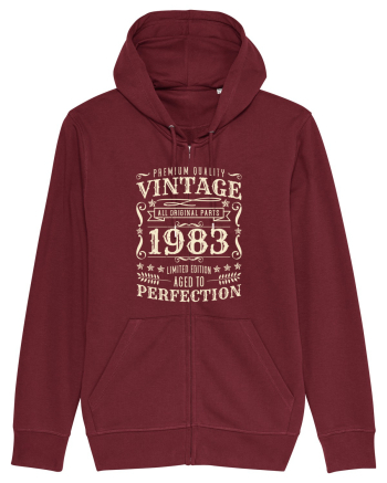 Premium quality vintage 1983 Burgundy