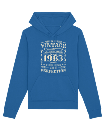 Premium quality vintage 1983 Royal Blue