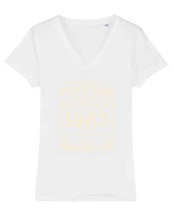 Premium quality vintage 1983 White