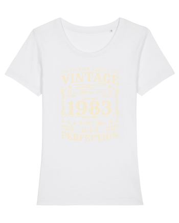 Premium quality vintage 1983 White