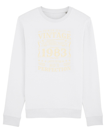 Premium quality vintage 1983 White