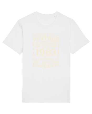 Premium quality vintage 1983 White