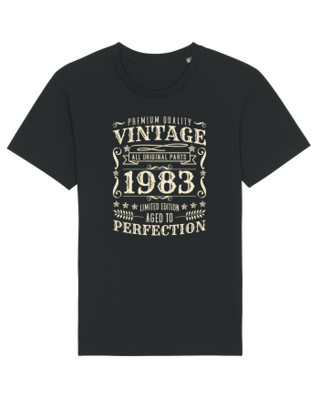 Premium quality vintage 1983 Black