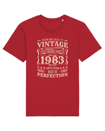 Premium quality vintage 1983 Red