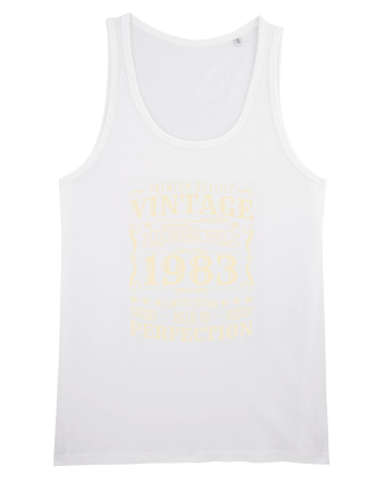 Premium quality vintage 1983 White