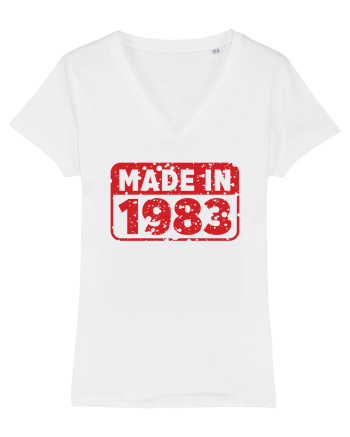 Simply made in 1983 White