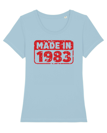 Simply made in 1983 Sky Blue