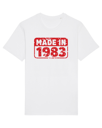 Simply made in 1983 White