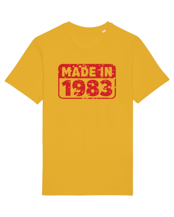 Simply made in 1983 Spectra Yellow