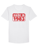 Simply made in 1983 Tricou mânecă scurtă guler larg Bărbat Skater