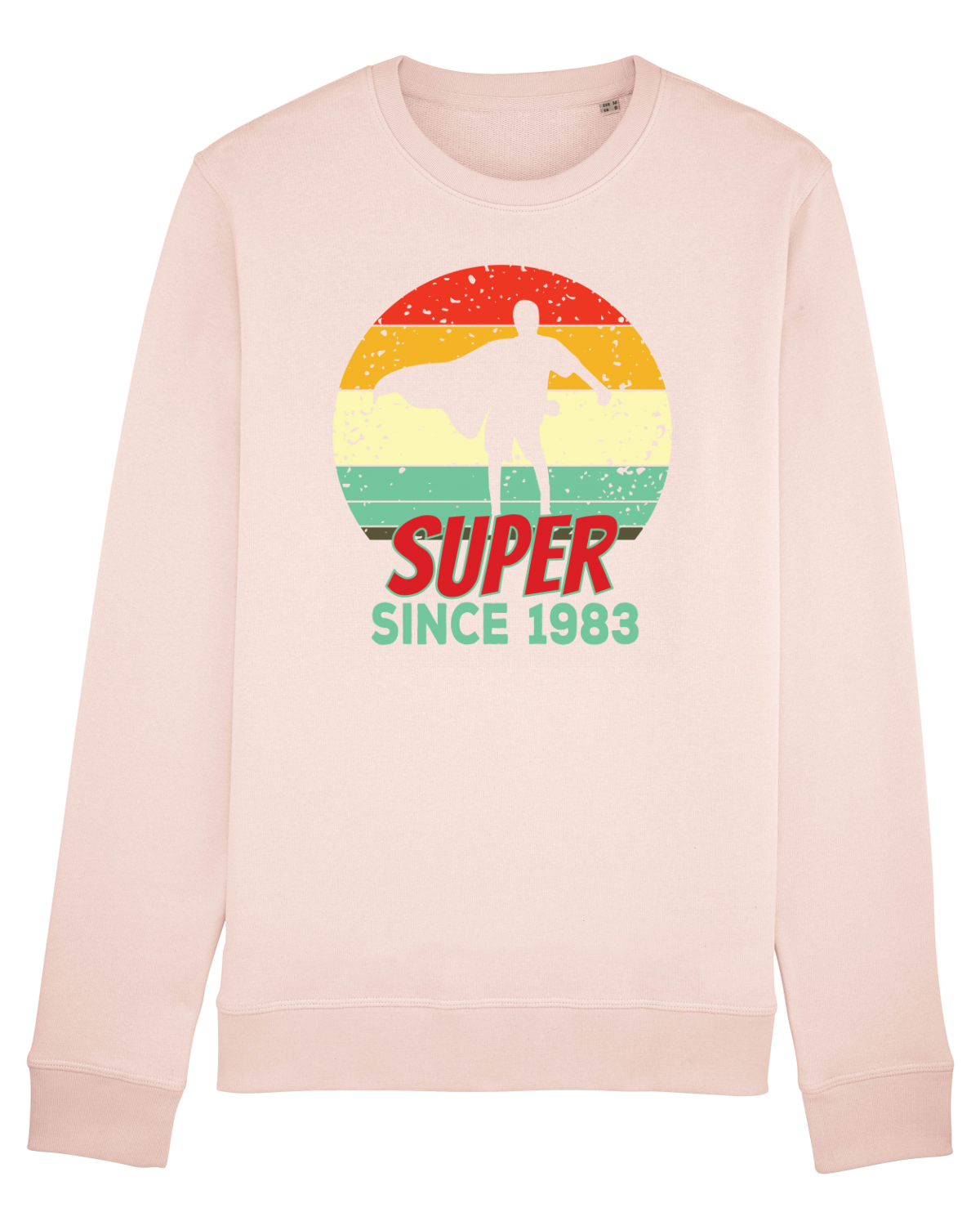 Bluză mânecă lungă Unisex Rise Candy Pink