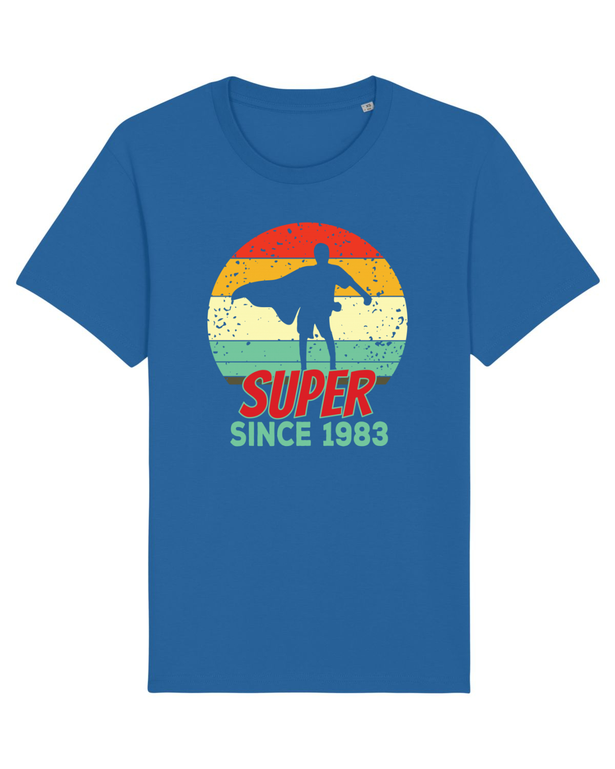 Tricou mânecă scurtă Unisex Rocker Royal Blue