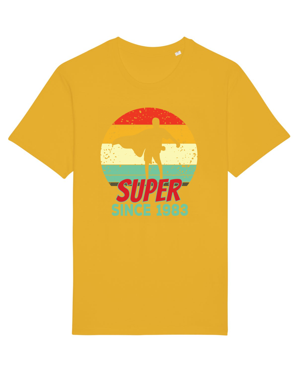 Tricou mânecă scurtă Unisex Rocker Spectra Yellow
