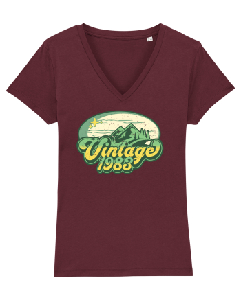 Vintage 1983 - nature lover Burgundy