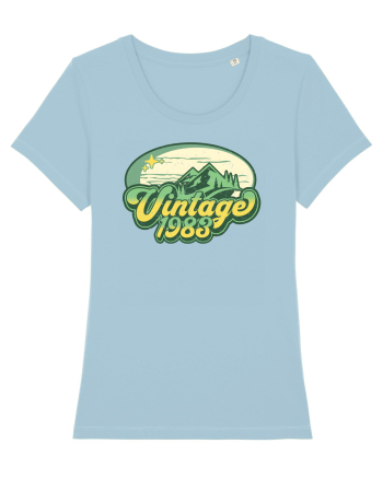 Vintage 1983 - nature lover Sky Blue