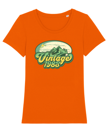Vintage 1983 - nature lover Bright Orange