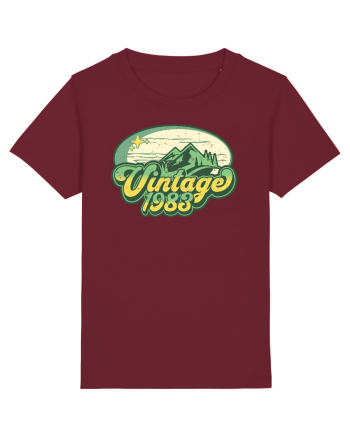 Vintage 1983 - nature lover Burgundy