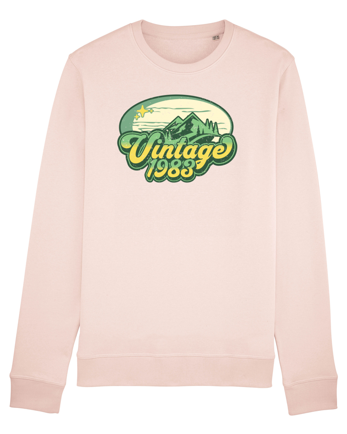 Bluză mânecă lungă Unisex Rise Candy Pink