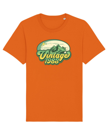 Vintage 1983 - nature lover Bright Orange