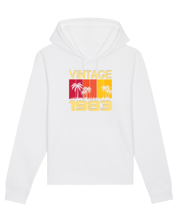 Vintage 1983 - sunny palm trees White