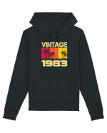 Vintage 1983 - sunny palm trees Hanorac Unisex Drummer