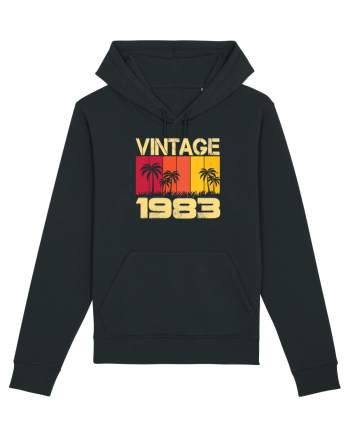 Vintage 1983 - sunny palm trees Black