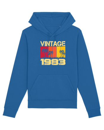 Vintage 1983 - sunny palm trees Royal Blue