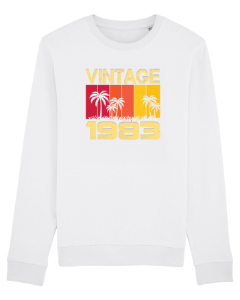 Vintage 1983 - sunny palm trees White