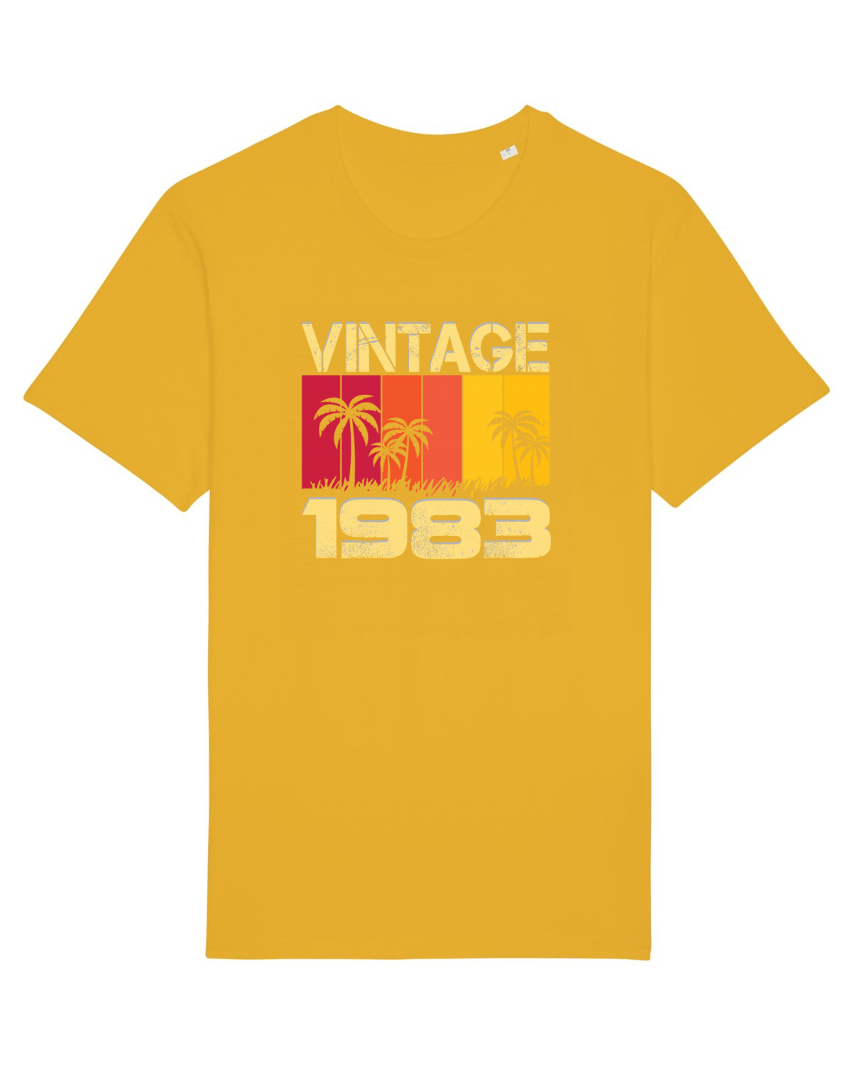 Tricou mânecă scurtă Unisex Rocker Spectra Yellow